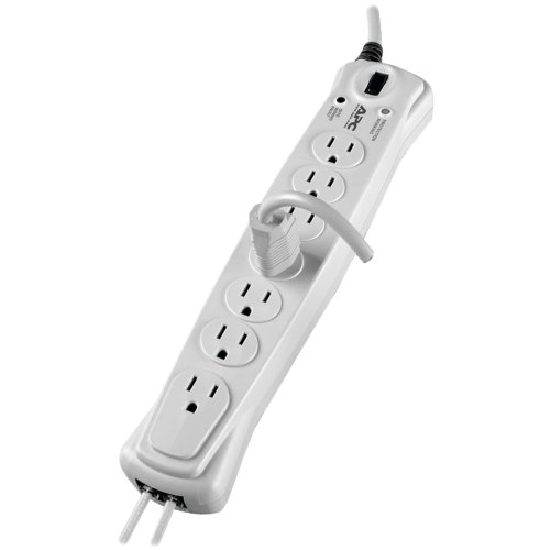 Surge P7T 7OUTLET Strip 10FT-CORD with tel 420J $16.00