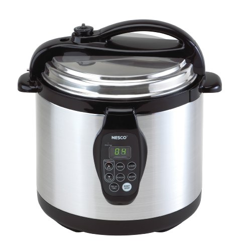 Nesco PC6-25P 6-Quart Electric Programmable Pressure Cooker, Stainless Steel $74.00+free shipping