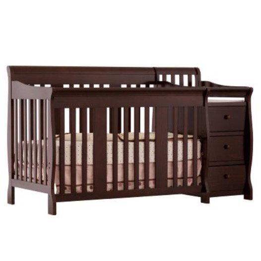 Stork Craft Portofino 4-in-1 Fixed Side Convertible Crib and Changer $241.99+free shipping
