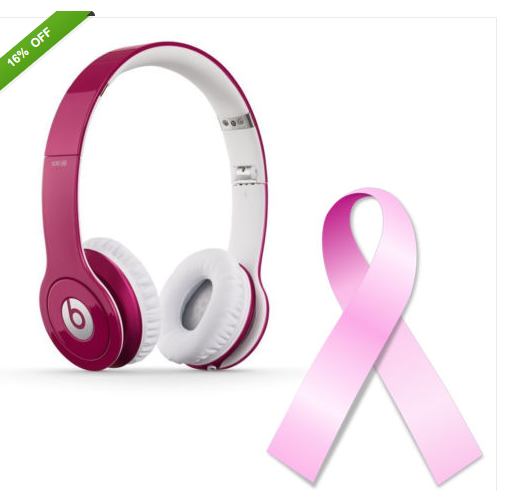 Beats Solo HD Headphones (PINK) w/ Mic / Remote Control on Cable for $139.99+free shipping