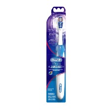 Oral-B 3d White Action 电池驱动 电动牙刷，原价$8.99，现点击coupon后仅售$4.94，免运费。