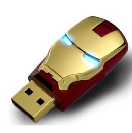 再降+包邮，超低价！2012年电影钢铁侠MARK IV 8GB USB2.0闪存U盘  特价只要$6.37 