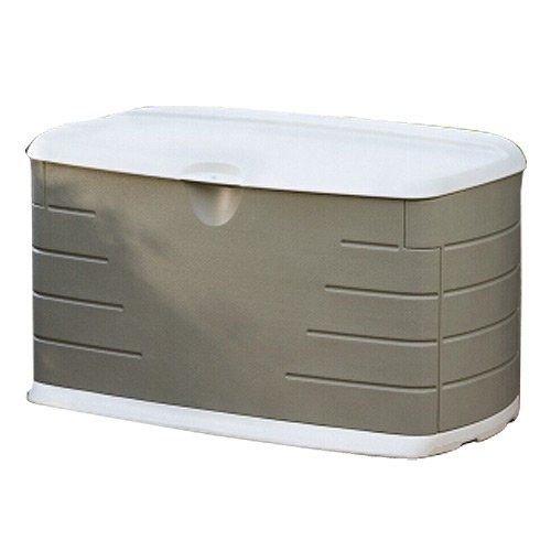 Rubbermaid 5F21 Deck Box with Seat  10 ft  $60.00