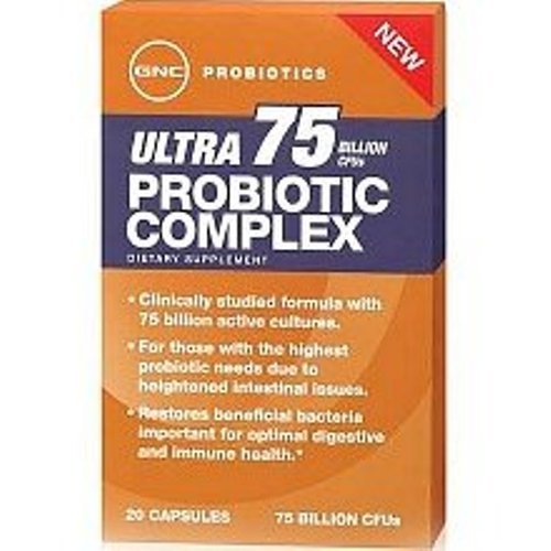 Gnc Probiotics Ultra Capsules, 20 Count $25.65(36%off)
