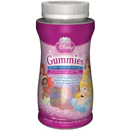 Disney Princess Multi Vitamin Gummies, 180-Count $9.29 