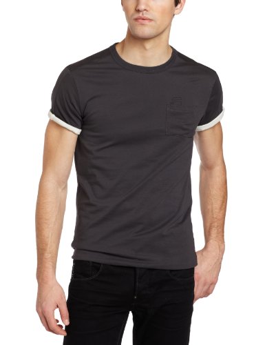 G-Star Men's RCT Double Layer R T Short Sleeve   $39.00（40%off）