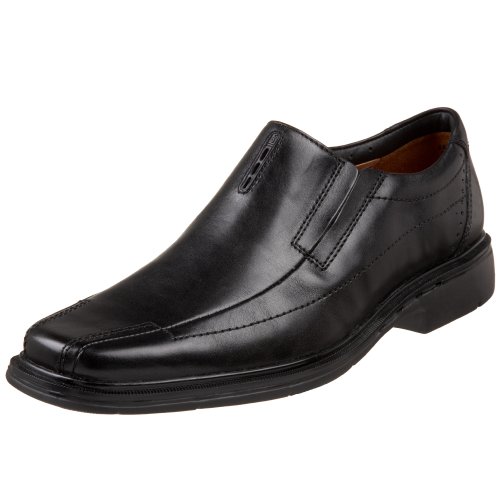 Clarks其乐Un.Sheridan一脚蹬高端正装男鞋 黑色，原价$160.00，现仅售$79.99，免运费