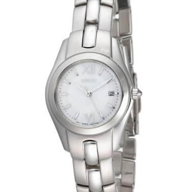 史低！Seiko精工SXDA71女款不鏽鋼石英腕錶 特價$119.00包郵