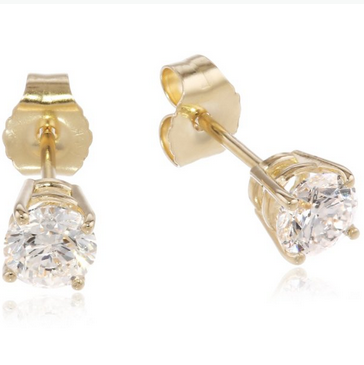 IGI-Certified 14k Gold Round-Cut Diamond Studs (3/4 cttw, I-J Color, I1-I2 Clarity) $749.99 (61%off)+FREE One-Day Shipping