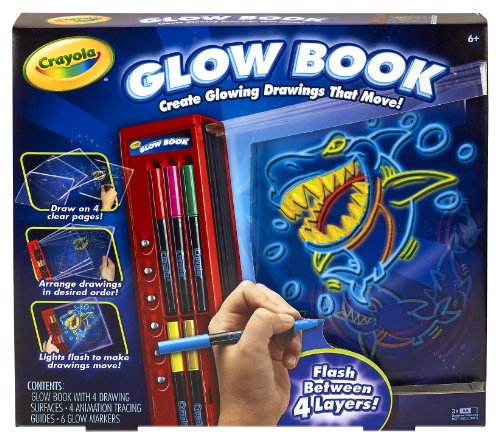 Crayola 绘儿乐3D立体效果发光闪光画板套装  特价只要$11.80