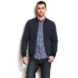 Armani Exchange 男式棉质时尚夹克 下单自动再减30%  $41.30+$7运费