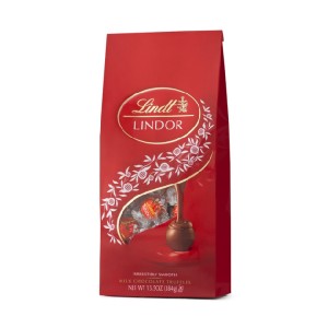 Lindt Chocolate Lindor Milk Chocolate Bag, 13.5-Ounce $5.00
