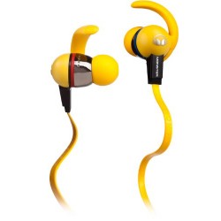 又降！Monster魔声 iSport LIVESTRONG 耳挂式防水运动耳机 (带线控) $47.99免运费