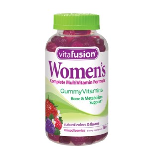 Vitafusion小熊 女性综合维生素软糖 150粒，原价$12.49，点击Coupon后仅售$8.91，免运费