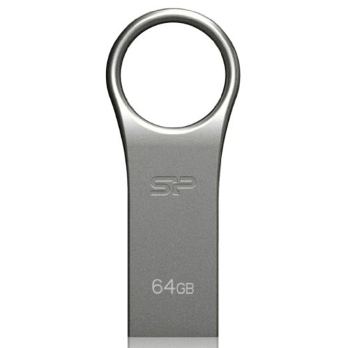 Silicon Power 64GB Firma ZN F80 USB 2.0 Flash Drive, Gray Aluminium (SP064GBUF2F80V1S)，only $19.99 