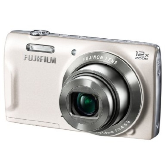 又降！Fujifilm富士FinePix T550 1600万像素12倍变焦数码相机 $101.79免运费