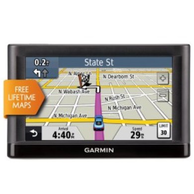Garmin佳明nuvi 54LM 5英寸GPS车载导航系统&终生免费地图升级 $159.99免运费
