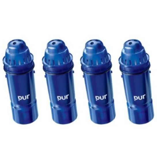 PUR 2-Stage Water Pitcher Replacement Filter, 4-Pack $19.99