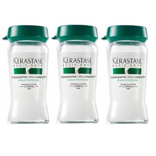 Kerastase Resistance Concentre Vita-Ciment - Reconstructive Treatment for weakened hair, 3 vials  $35.98+free shipping 