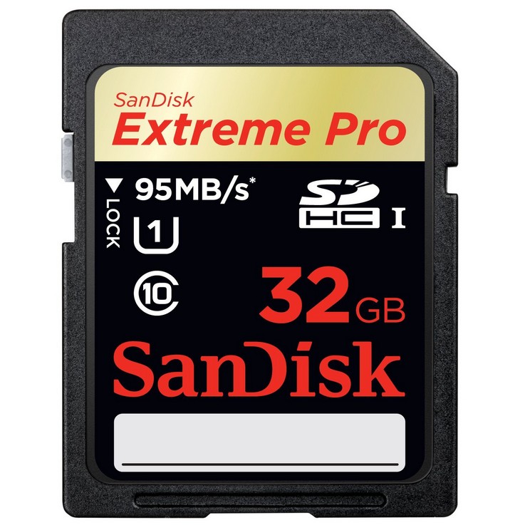 史低價！SanDisk Extreme Pro 32 GB SDHC Class 10 極速專業級高速快閃記憶體卡，原價$199.99，現僅售$45.95 免運費