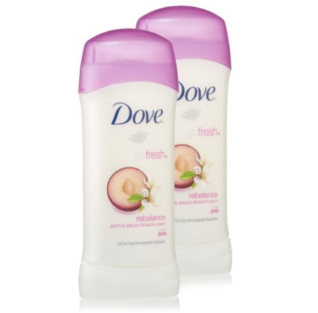 Dove Ultimate Go Fresh Rebalance AntiPerspirant Deodorant, Twin Pack, 5.2 Ounce   $5.62(39%off)