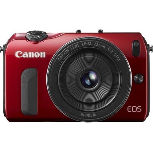 Canon EOS-M Digital Camera w/ EF-M 22mm f/2 Lens (Black, Red, Silver, White) $399.99 Free Shipping