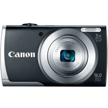 白菜！史低價！Canon佳能PowerShot A2500 1600萬像素5倍光學變焦數碼相機，僅售$59.00 免運費。