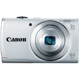 Canon佳能 PowerShot A2500 1600万像素5倍光学变焦数码相机 $59.00免运费