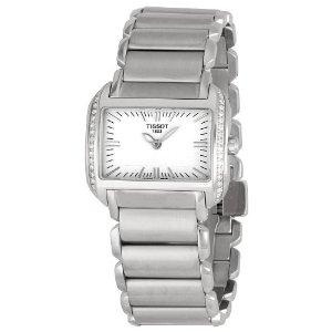 Tissot Women's T0233091103101 T-Wave White Dial Watch   $528.97（65%off）