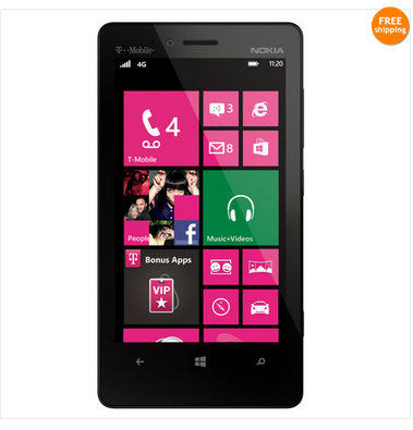 New Nokia Lumia 810 8GB Unlocked GSM Phone Windows 8 OS 8MP Camera GPS Wi-Fi NFC for $199+free shipping