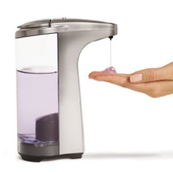 simplehuman Sensor Pump for Soap or Sanitizer, Brushed Nickel, 13-Ounce $25.38  (44%off)