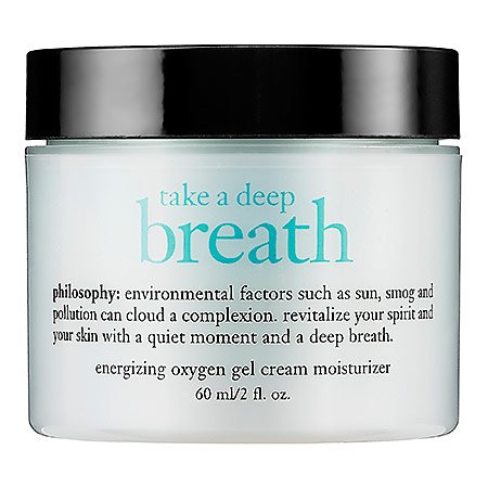 Philosophy Take A Deep Breath Oil-free Energizing Oxygen Gel Cream Moisturizer, 2 Ounce $28.90(15%off) + $2.95 shipping  