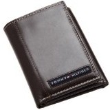 Tommy Hilfiger Men's Leather Cambridge Trifold Wallet, only $14.00