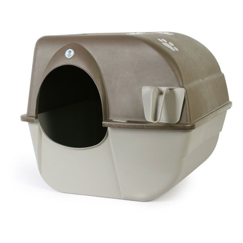 Omega Paw Self-Cleaning Litter Box, Pewter $31.49 FREE Shipping on orders over $23.91