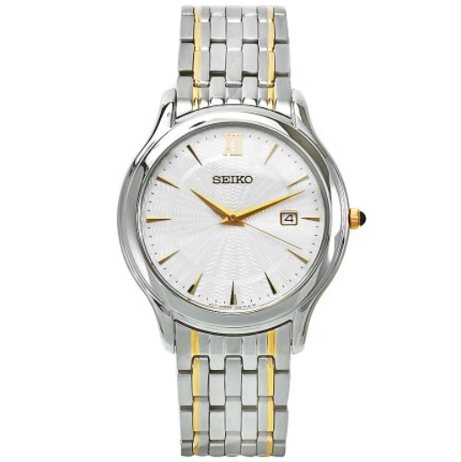 Seiko 精工男士 SKK671P1 雙色不鏽鋼石英錶 特價$88.41包郵