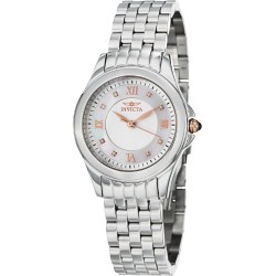 Invicta 12545 Women's Angel Quartz Mother-of-Pearl Dial Stainless Steel Watch  	$59.99