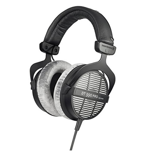 Beyerdynamic DT-990-Pro-250 Professional Acoustically Open Headphones for Monitoring and Studio Applications, only $109.00, free shipping