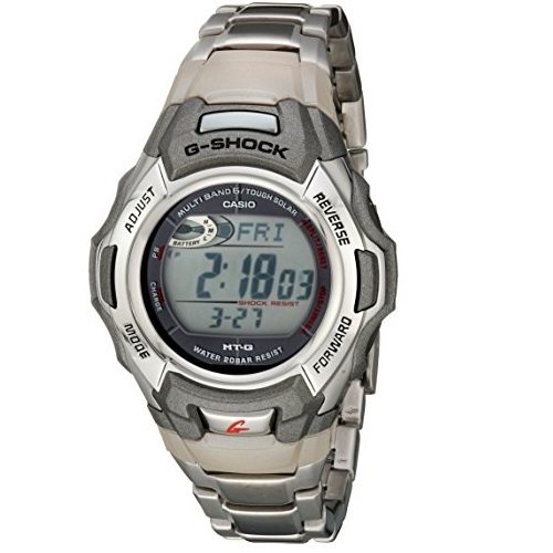 Casio Men's MTGM900DA G-Shock Stainless Steel Tough Solar Atomic Digital Watch, only $86.00, free shipping