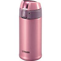 Tiger MMQ-S035 Stainless Steel Mug, 0.35-Liter, Pink   $29.00