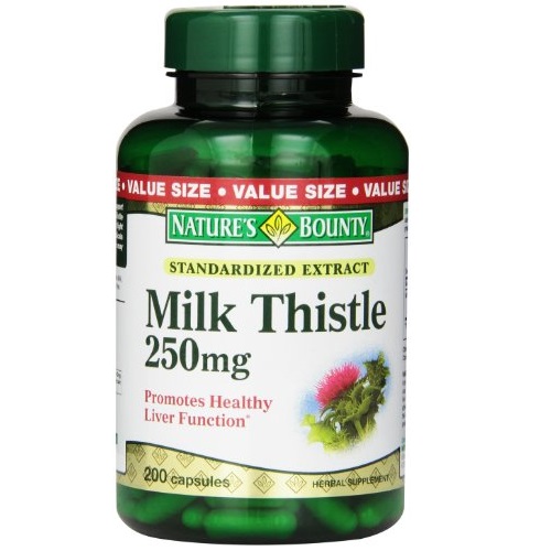 Nature's Bounty Value Size Milk Thistle 250mg, 200 Gelatin Capsules, only $8.20, free shipping after clipping coupon and using SS