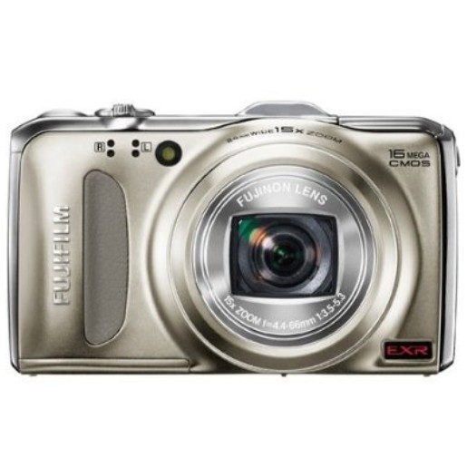 Fujifilm FinePix F600EXR Digital Camera, 16MP Resolution, 3.0 inch LCD Display, 15x Optical Zoom Lens, Gold $125.00+free shipping