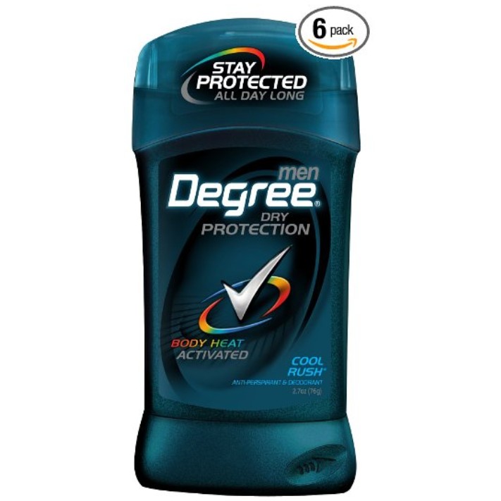 Degree Men Anti-Perspirant & Deodorant, Cool Comfort 2.7 Ounce (Pack of 6) $11.23+free shipping