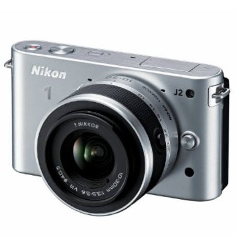 比闪购价还低！Nikon尼康1 J2 数码微单（银色款）+10-30mm VR镜头 $299.99免运费