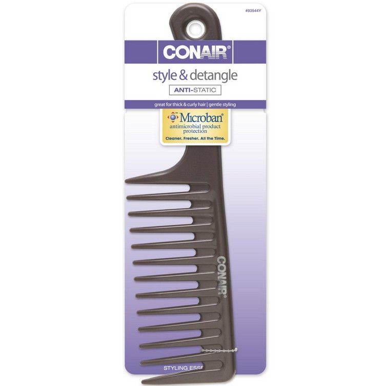 Conair Anti-static Detangling Comb, Colors may vary $2.99