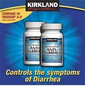 Kirkland Signature Anti-Diarrheal, 400-Count Caplets $9.08 + Free Shipping