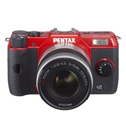 Pentax Q10 02 zoom lens kit red 12.4MP Compact System Camera with 3-Inch LCD- Body Only (Red) $457.53+free shipping