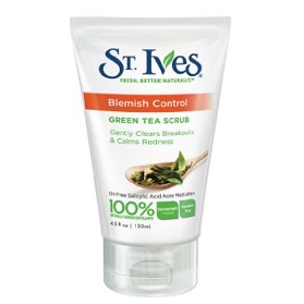 St.Ives Blemish Control Green Tea Scrub, 4.5 Ounce $4.79+free shipping