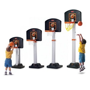 Fisher-Price 费雪 I Can Play Basketball 可调节式儿童篮球架 $34.99免运费