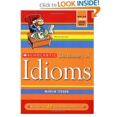 Scholastic Dictionary of Idioms 美俚语词典，现仅售$10.99