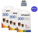 3 Pack of Polaroid 300 Film PIF-300 $31.67+free shipping